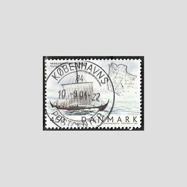 FRIMRKER DANMARK | 2004 - AFA 1400 - Vikingeskibsmuseet - 4,50 Kr. Testsejlads - Pragt Stemplet Kbenhavn