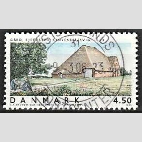 FRIM�RKER DANMARK | 2005 - AFA 1418 - Danske boliger - 4,50 Kr. Ejerder, G�rd - Pragt Stemplet