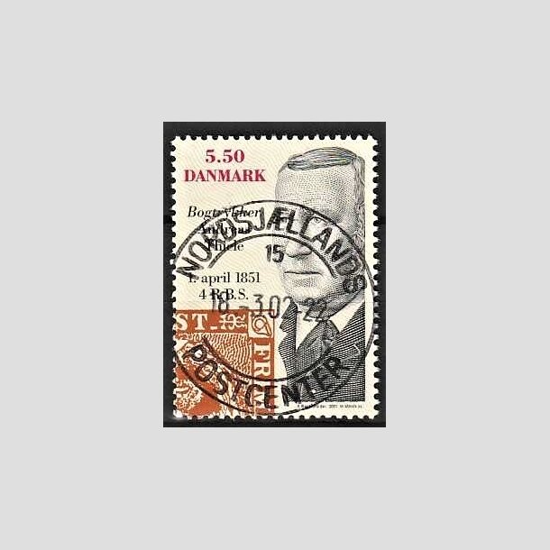 FRIMRKER DANMARK | 2001 - AFA 1277 - Frimrket 150 r - 5,50 Kr. flerfarvet - Pragt Stemplet 