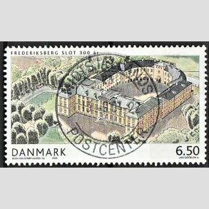 FRIM�RKER DANMARK | 2004 - AFA 1393 - Frederiksberg Slot - 6,50 Kr. flerfarvet - Pragt Stemplet