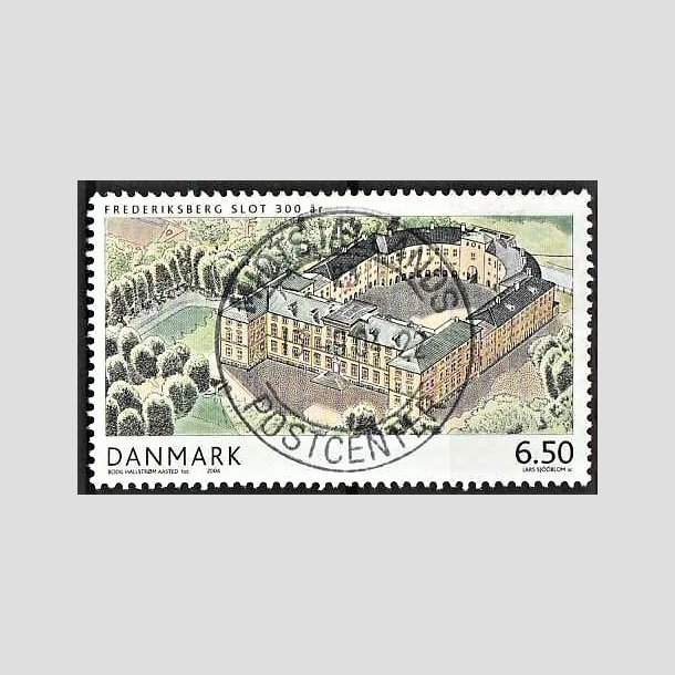 FRIMRKER DANMARK | 2004 - AFA 1393 - Frederiksberg Slot - 6,50 Kr. flerfarvet - Pragt Stemplet