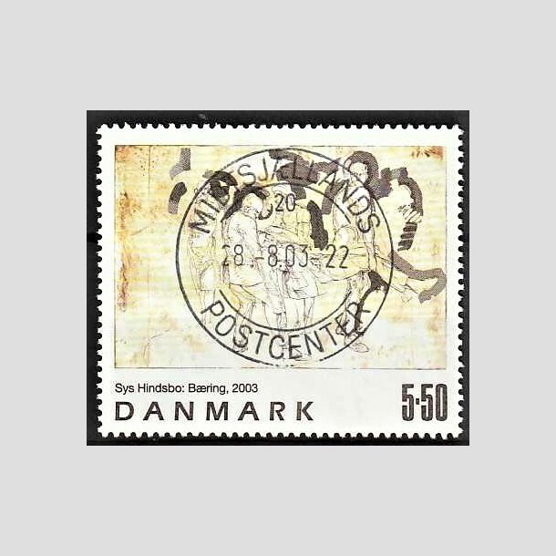 FRIMRKER DANMARK | 2003 - AFA 1361 - Frimrkekunst 6. - 5,50 Kr. Sys Hindsbo - Pragt Stemplet