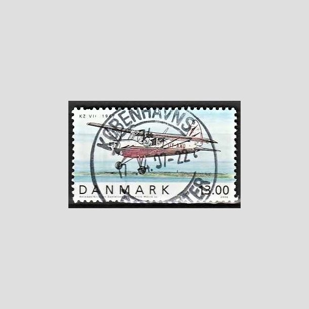 FRIMRKER DANMARK | 2006 - AFA 1481 - Ellehammer - 13,00 Kr. flerfarvet - Pragt Stemplet 