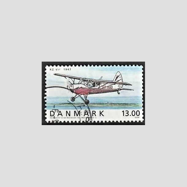 FRIMRKER DANMARK | 2006 - AFA 1481 - Ellehammer - 13,00 Kr. flerfarvet - Pnt Stemplet 