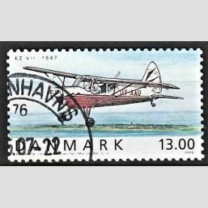 FRIMRKER DANMARK | 2006 - AFA 1481 - Ellehammer - 13,00 Kr. flerfarvet - Pnt Stemplet 