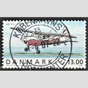 FRIM�RKER DANMARK | 2006 - AFA 1481 - Ellehammer - 13,00 Kr. flerfarvet - Pragt Stemplet 