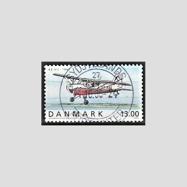 FRIMRKER DANMARK | 2006 - AFA 1481 - Ellehammer - 13,00 Kr. flerfarvet - Pragt Stemplet 