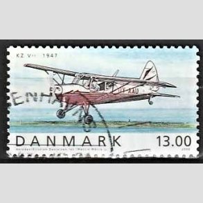 FRIMRKER DANMARK | 2006 - AFA 1481 - Ellehammer - 13,00 Kr. flerfarvet - Pnt Stemplet 