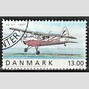FRIMRKER DANMARK | 2006 - AFA 1481 - Ellehammer - 13,00 Kr. flerfarvet - Pnt Stemplet 