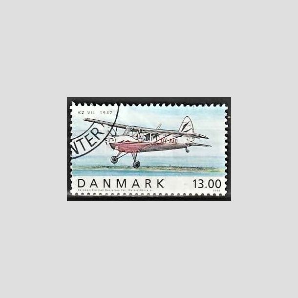 FRIMRKER DANMARK | 2006 - AFA 1481 - Ellehammer - 13,00 Kr. flerfarvet - Pnt Stemplet 