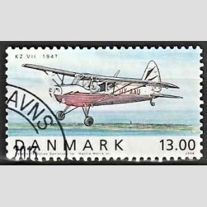 FRIMRKER DANMARK | 2006 - AFA 1481 - Ellehammer - 13,00 Kr. flerfarvet - Pnt Stemplet 