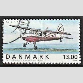 FRIMRKER DANMARK | 2006 - AFA 1481 - Ellehammer - 13,00 Kr. flerfarvet - Pnt Stemplet 