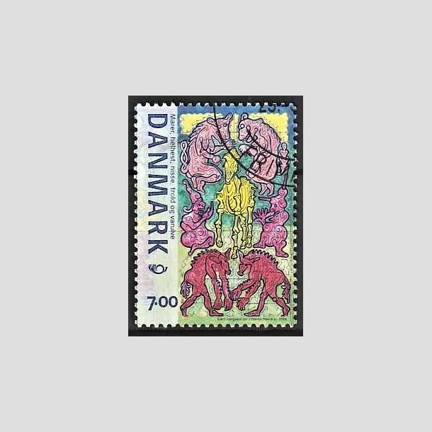 FRIMRKER DANMARK | 2006 - AFA 1461 - Mystiske vsener - 7,00 Kr. flerfarvet - Pnt Stemplet