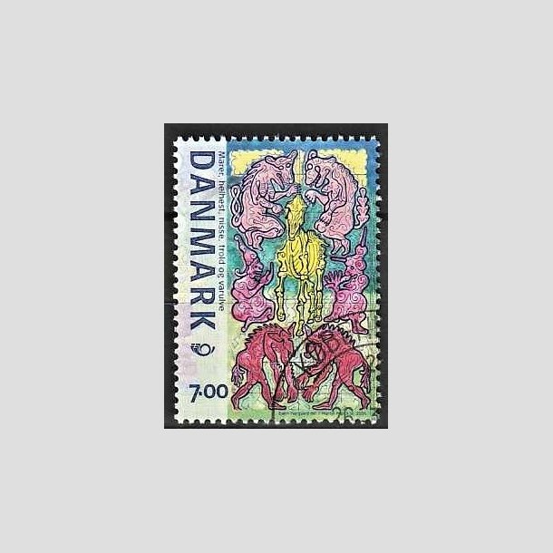 FRIMRKER DANMARK | 2006 - AFA 1461 - Mystiske vsener - 7,00 Kr. flerfarvet - Pnt Stemplet