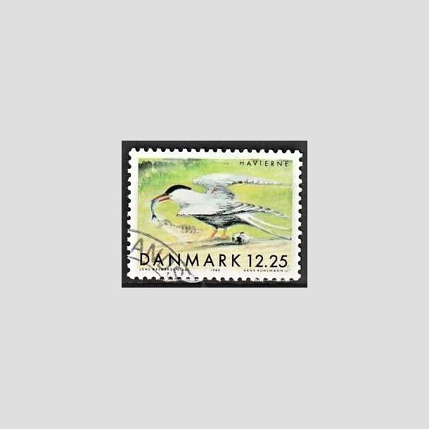 FRIMRKER DANMARK | 1999 - AFA 1225 - Danske trkfugle - 12,25 Kr. havterne - Pnt Stemplet