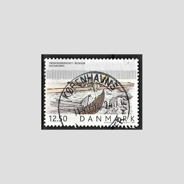 FRIMRKER DANMARK | 2004 - AFA 1403 - Vikingeskibsmuseet - 12,50 Kr. Udgravning - Pnt Stemplet