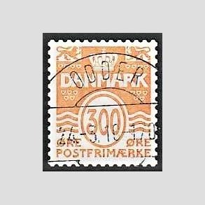 FRIM�RKER DANMARK | 2010 - AFA 1610E - B�lgelinie - 300 �re gulorange - Pragt Stemplet Odder