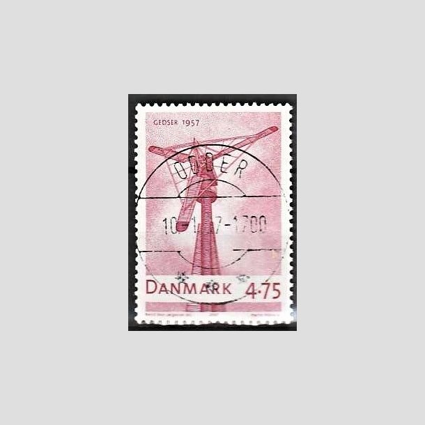 FRIMRKER DANMARK | 2007 - AFA 1493 - Danske vindmller - 4,75 Kr. rd - Pragt Stemplet (Udsgt kvalitet)