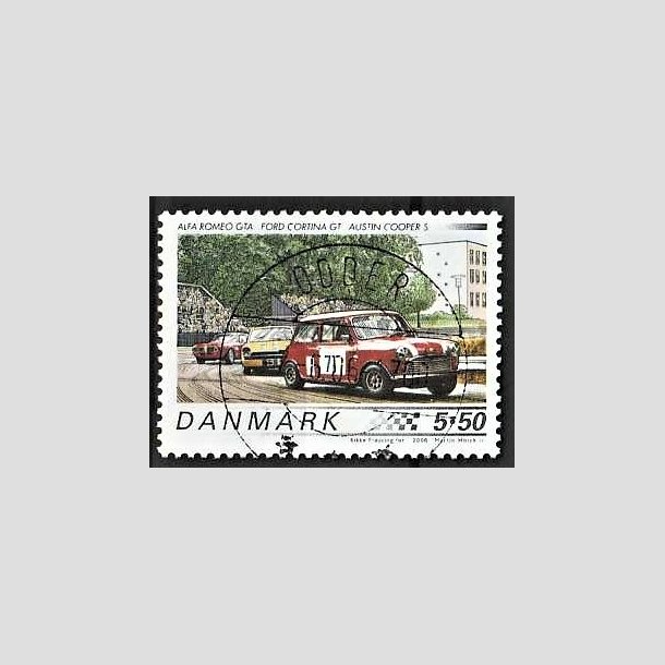 FRIMRKER DANMARK | 2006 - AFA 1471 - Klassiske racerbiler - 5,50 Kr. Mini Cooper S - Pragt Stemplet 