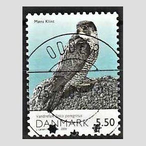 FRIM�RKER DANMARK | 2009 - AFA 1572 - Danmarks natur II - 5,50 Kr. flerfarvet - Pragt Stemplet (Uds�gt kvalitet)