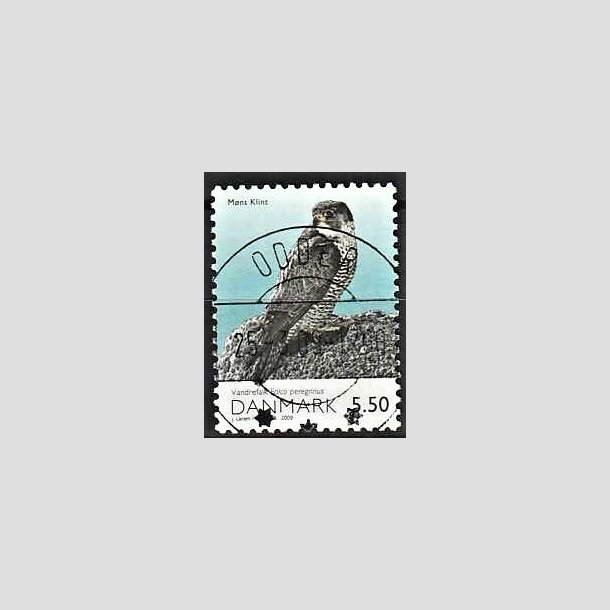 FRIMRKER DANMARK | 2009 - AFA 1572 - Danmarks natur II - 5,50 Kr. flerfarvet - Pragt Stemplet (Udsgt kvalitet)