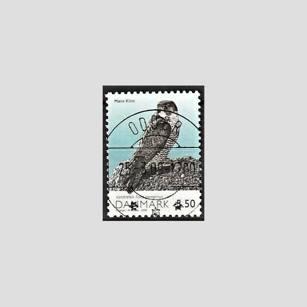 FRIMRKER DANMARK | 2009 - AFA 1572 - Danmarks natur II - 5,50 Kr. flerfarvet - Pragt Stemplet (Udsgt kvalitet)