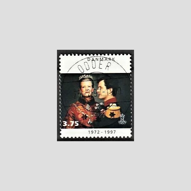 FRIMRKER DANMARK | 1997 - AFA 1135 - 25 rs jubilum - 3,75 Kr. flerfarvet - Pragt Stemplet Odder