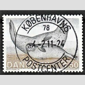 FRIM�RKER DANMARK | 2005 - AFA 1451 - S�ler i Danmark - 4,50 Kr. sp�ttet s�l - Pragt Stemplet
