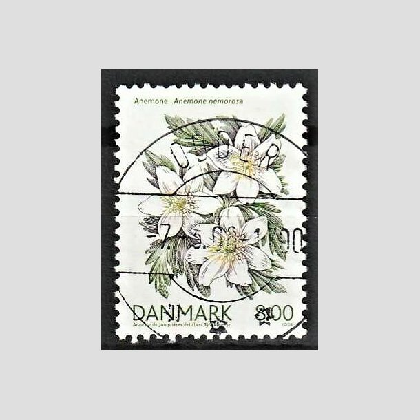 FRIMRKER DANMARK | 2006 - AFA 1458 - Forrsblomster - 8,00 Kr. Anemone - Pragt Stemplet Odder