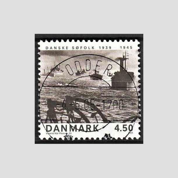 FRIMRKER DANMARK | 2005 - AFA 1435 - Danske sfolk - 4,50 Kr. Konvoj - Pragt Stemplet (Udsgt kvalitet)