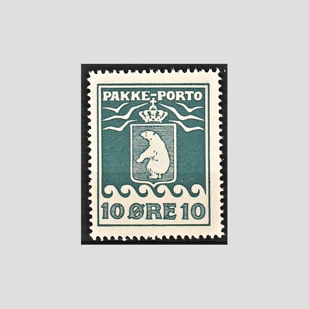 FRIMRKER GRNLAND | 1937 - AFA 15 - PAKKE-PORTO - 10 re grnbl - Postfrisk