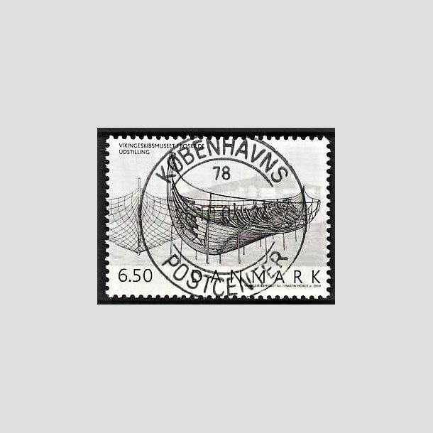 FRIMRKER DANMARK | 2004 - AFA 1402 - Vikingeskibsmuseet - 6,50 Kr. Udstilling - Pragt Stemplet