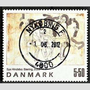 FRIMRKER DANMARK | 2003 - AFA 1361 - Frimrkekunst 6. - 5,50 Kr. Sys Hindsbo - Pragt Stemplet