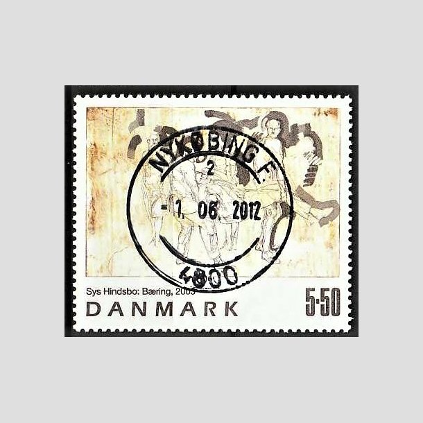 FRIMRKER DANMARK | 2003 - AFA 1361 - Frimrkekunst 6. - 5,50 Kr. Sys Hindsbo - Pragt Stemplet