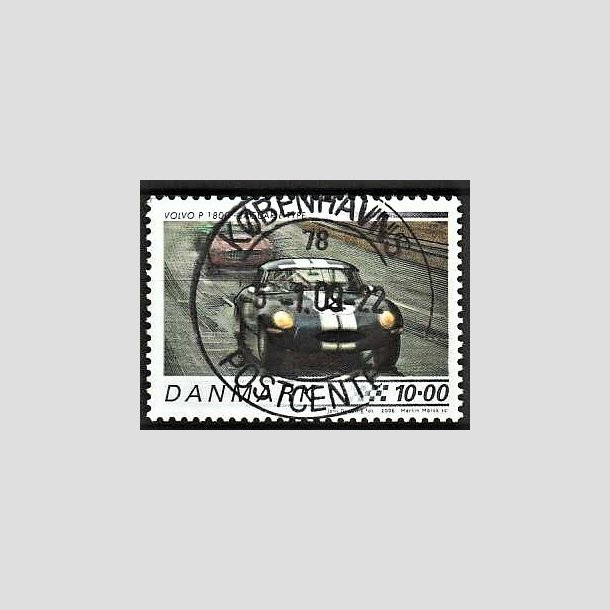 FRIMRKER DANMARK | 2006 - AFA 1472 - Klassiske racerbiler - 10,00 Kr. Jaguar E - Pragt Stemplet 