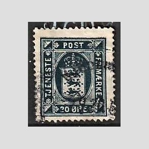 FRIMRKER DANMARK | 1914-20 - AFA 17 - 20 re mrkbl - Stemplet