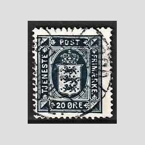 FRIMRKER DANMARK | 1914-20 - AFA 17 - 20 re mrkbl - Stemplet