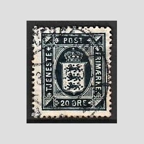 FRIMRKER DANMARK | 1914-20 - AFA 17 - 20 re mrkbl - Stemplet