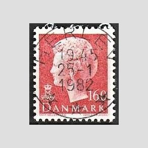 FRIMRKER DANMARK | 1981 - AFA 715 - Dronning Margrethe - 160 re rd - Pragt Stemplet Herlev