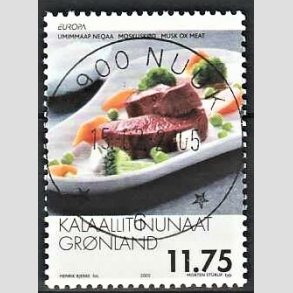 FRIM�RKER GR�NLAND | 2005 - AFA 445 - Europafrim�rke - 11,75 kr. flerfarvet - Lux stemplet