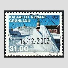 FRIM�RKER GR�NLAND | 2002 - AFA 386 - Nordenfrim�rker - 31,00 kr. flerfarvet - Lux stemplet