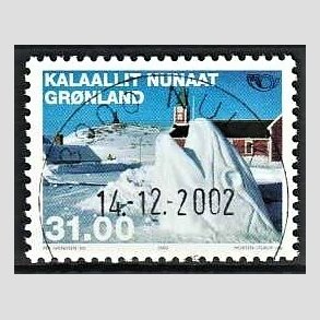 FRIM�RKER GR�NLAND | 2002 - AFA 386 - Nordenfrim�rker - 31,00 kr. flerfarvet - Lux stemplet