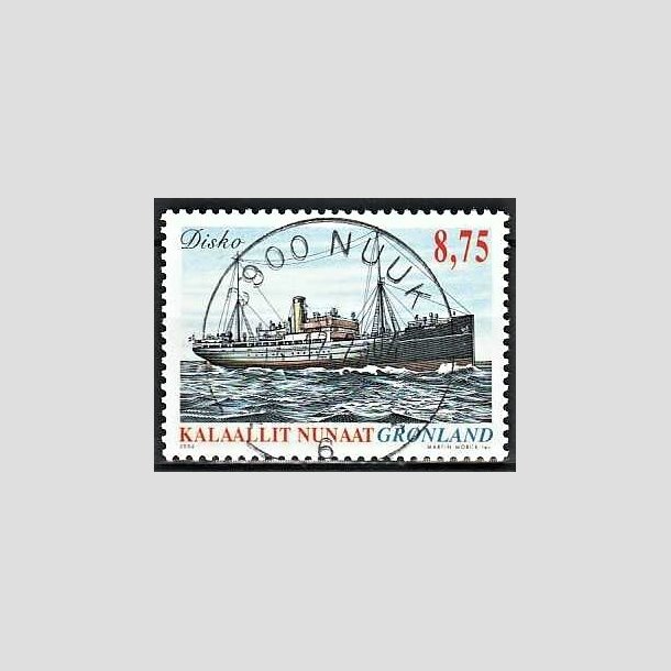 FRIMRKER GRNLAND | 2003 - AFA 416 - Skibsfart p Grnland II. - 8,75 kr. flerfarvet - Lux stemplet