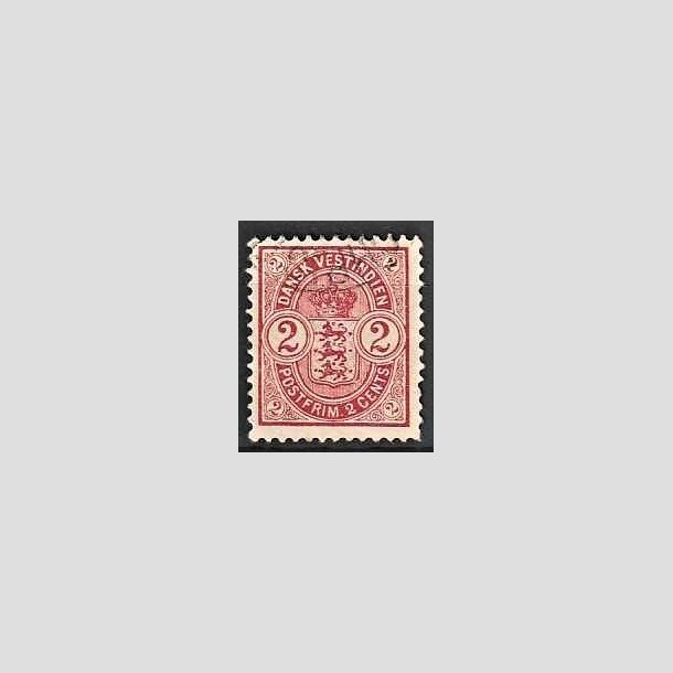 FRIMRKER DVI | 1903 - AFA 22 | 2 cents rd - Stemplet