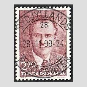 FRIM�RKER DANMARK | 1984 - AFA 806 - Prins Henrik 50 �r. - 2,70 Kr. r�d - Pragt Stemplet