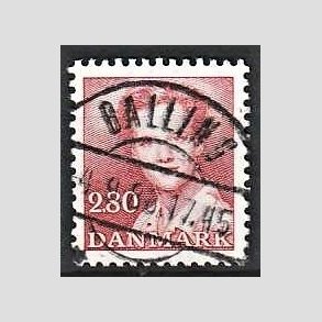 FRIMRKER DANMARK | 1985 - AFA 820 - Dronning Margrethe - 2,80 Kr. rd - Pragt Stemplet Balling