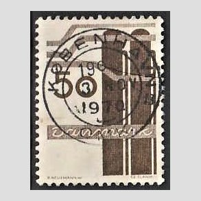 FRIM�RKER DANMARK | 1968 - AFA 474 - Danmarks industri - 50 �re brun - Pragt Stemplet