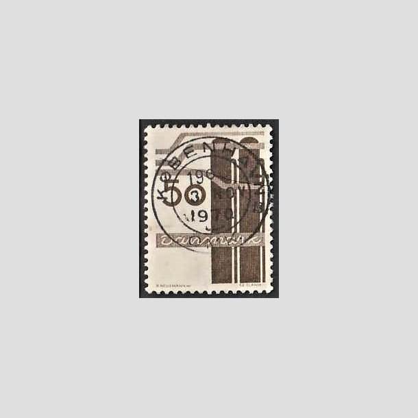 FRIMRKER DANMARK | 1968 - AFA 474 - Danmarks industri - 50 re brun - Pragt Stemplet