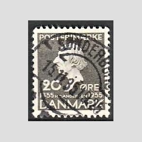 FRIM�RKER DANMARK | 1935 - AFA 227 - H. C. Andersen 20 �re gr� - Lux Stemplet