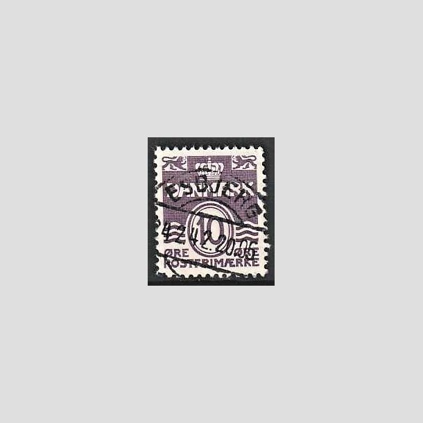 FRIMRKER DANMARK | 1938 - AFA 248 - Blgelinie 10 re violet type II - Lux Stemplet
